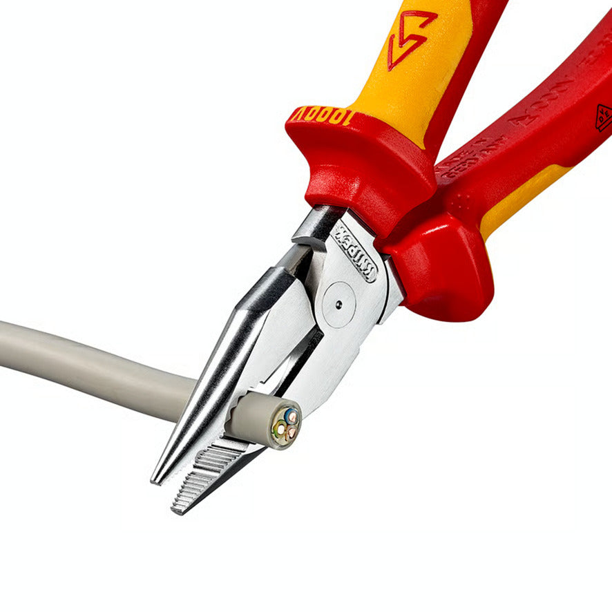 Knipex pince universelle pointue pince universelle (rouge jaune)
