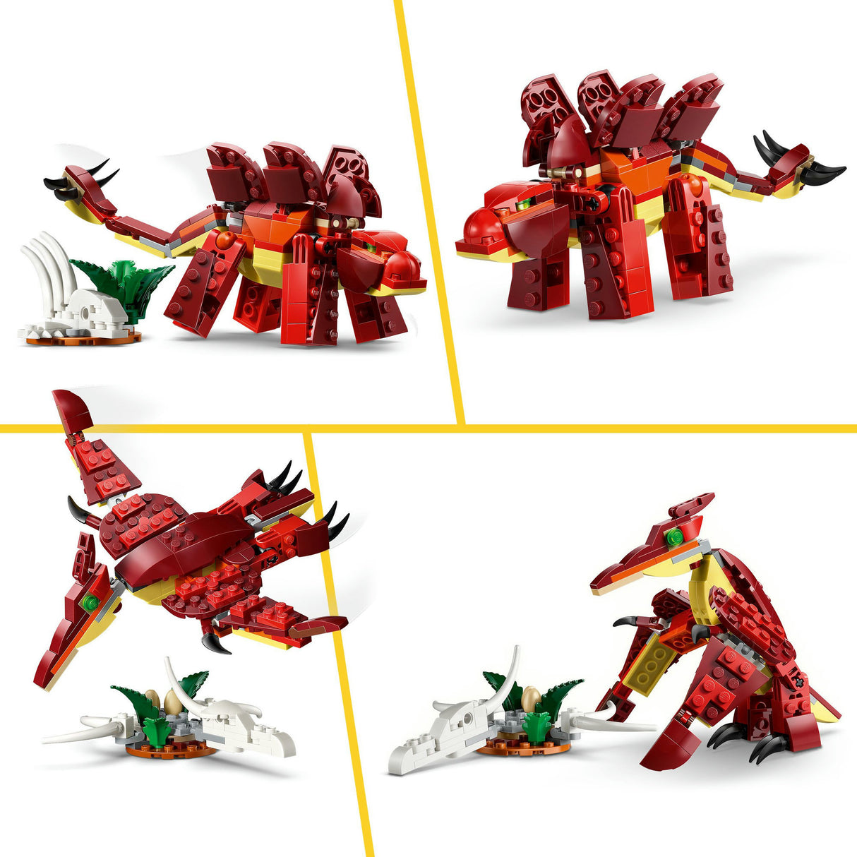 Jouet de construction Lego dinosaure féroce (31379)