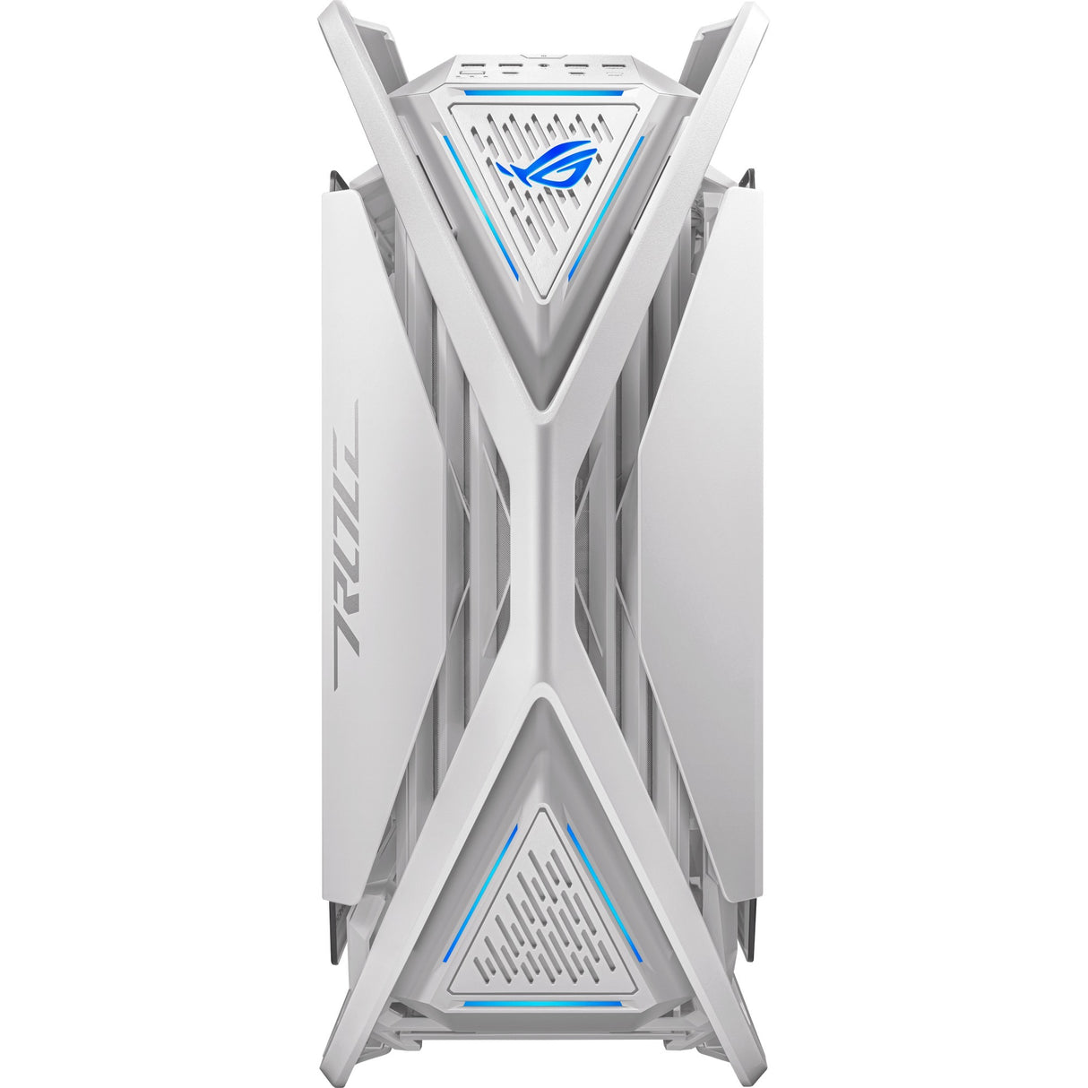 Boîtier grande tour Asus rog hyperion gr701 (blanc | 4x usb-a | 2x usb-c | rgb | verre trempé)