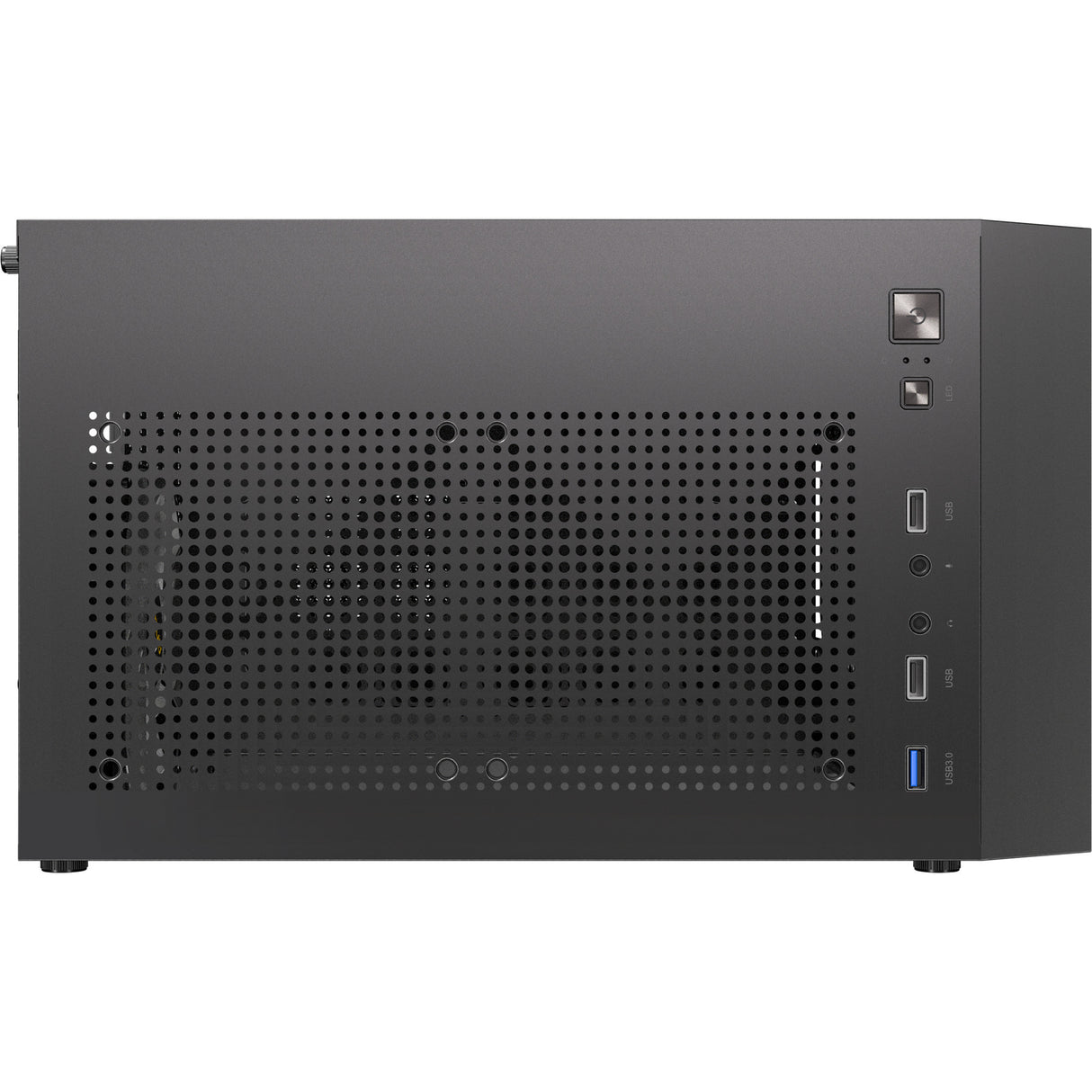 Boîtier tour midi Antec ax27 rgb Elite (noir | 3x USB-A | verre trempé)
