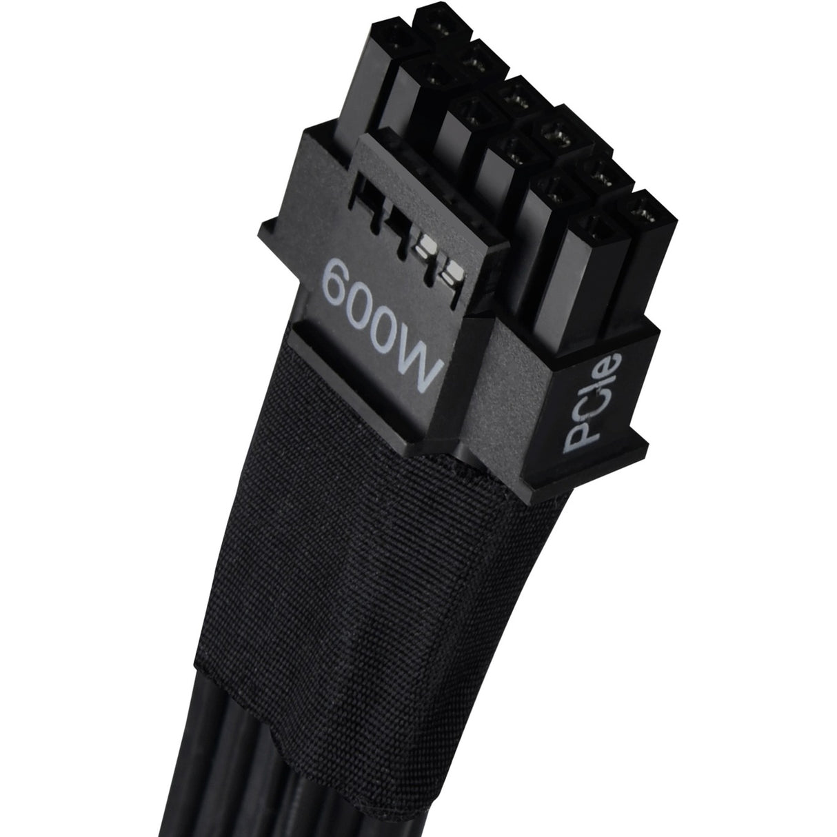 Câble adaptateur Silverstone 12vhpwr pcie sst-pp14-pcie (noir, 0,55 mètres)