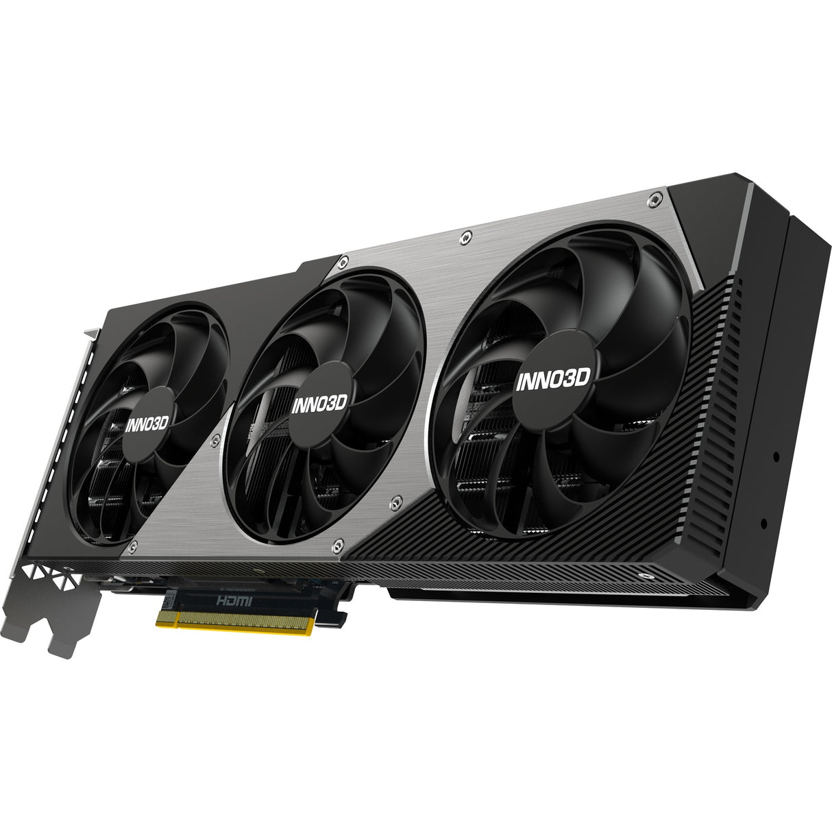 Inno3d n50703-12d7x-195064l geforce rtx 5070 x3 oc, 12 go, gddr7, 192 bits, 28 go/s, 672 go s, 650w