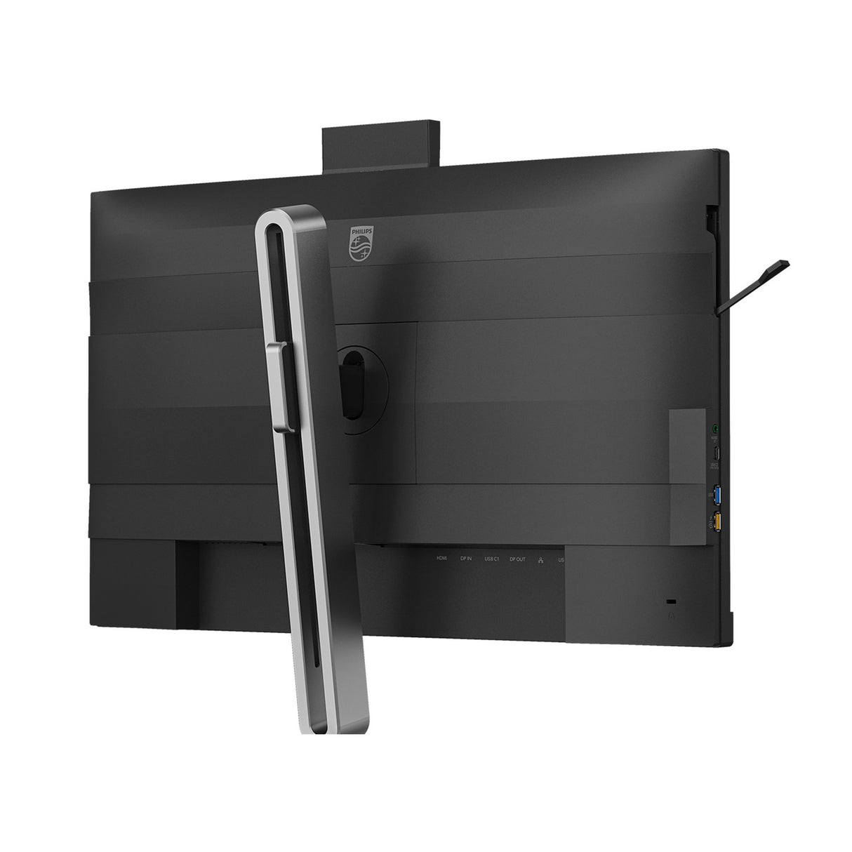 Philips 27b2u4601h 00 27 ledmonitor (zilver zwart, hdmi, displayport, usb-c, webcam, 120 hz)