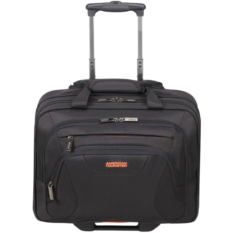 Valise American tourister en polyester noir