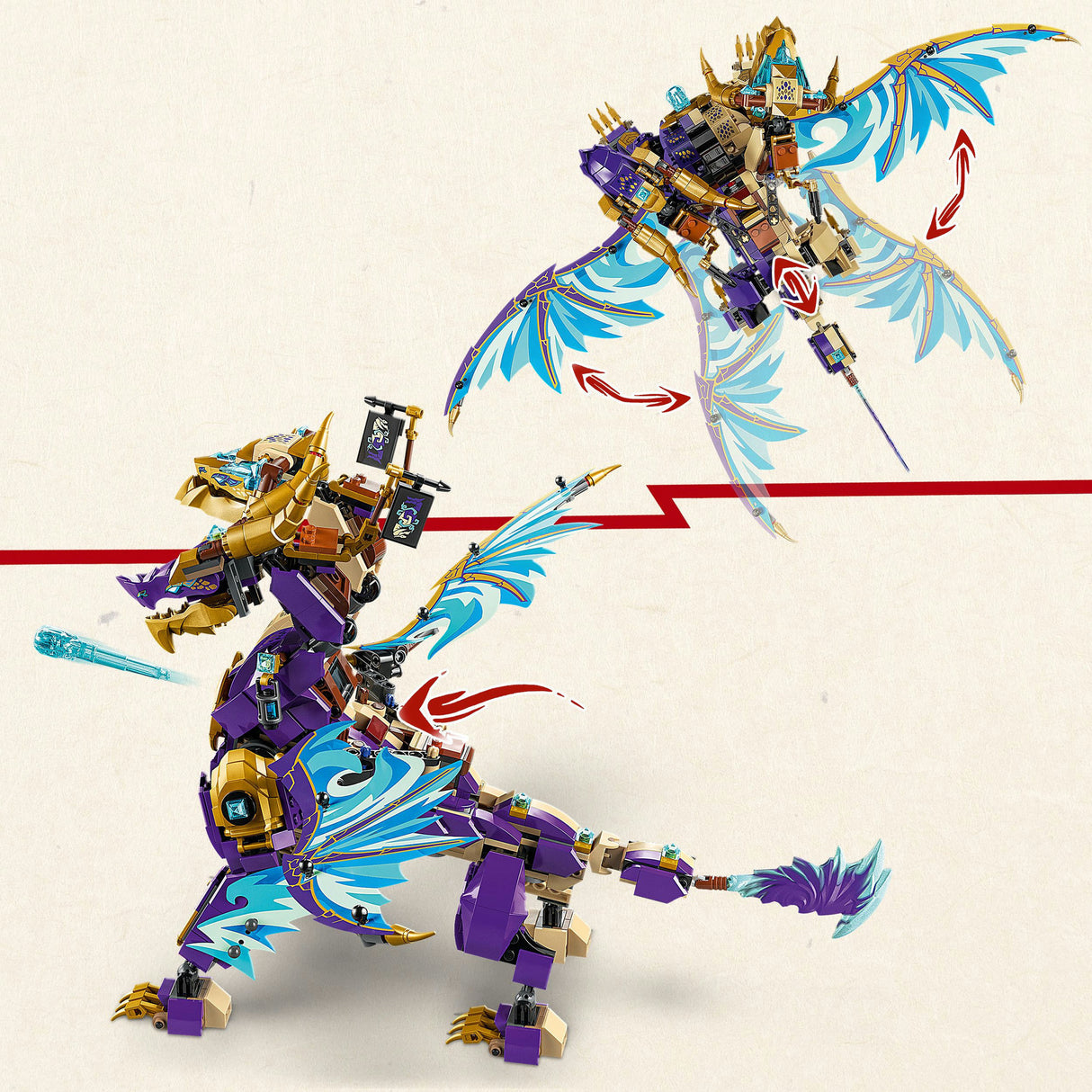 Lego Ninjago 71836 Arc Dragon de la Concentration