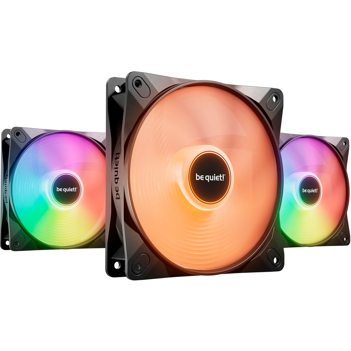 Soyez silencieux! pack triple PWM Light LX 120 mm