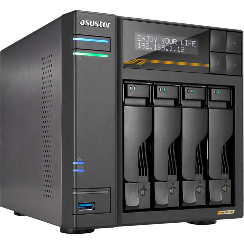 Casiers Asustor 4 as6804t nas (noir)