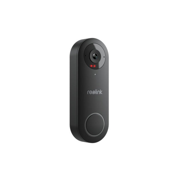Sonnette vidéo poe filaire Reolink smart 2k+ avec carillon (noir)
