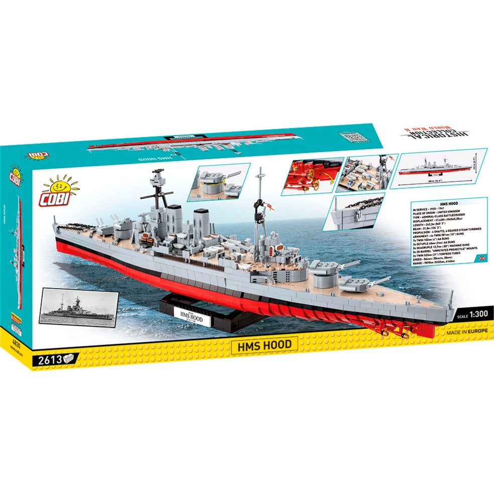 Cobi ww2 historical collection - hms hood constructiespeelgoed