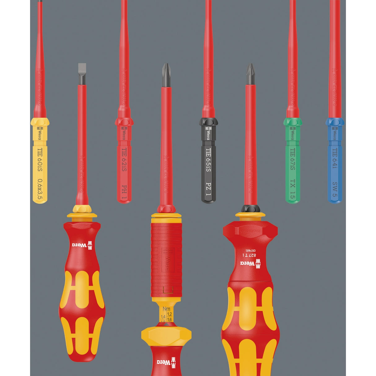 Wera kraftform kompakt vde 16 torque extra slim 1 outil