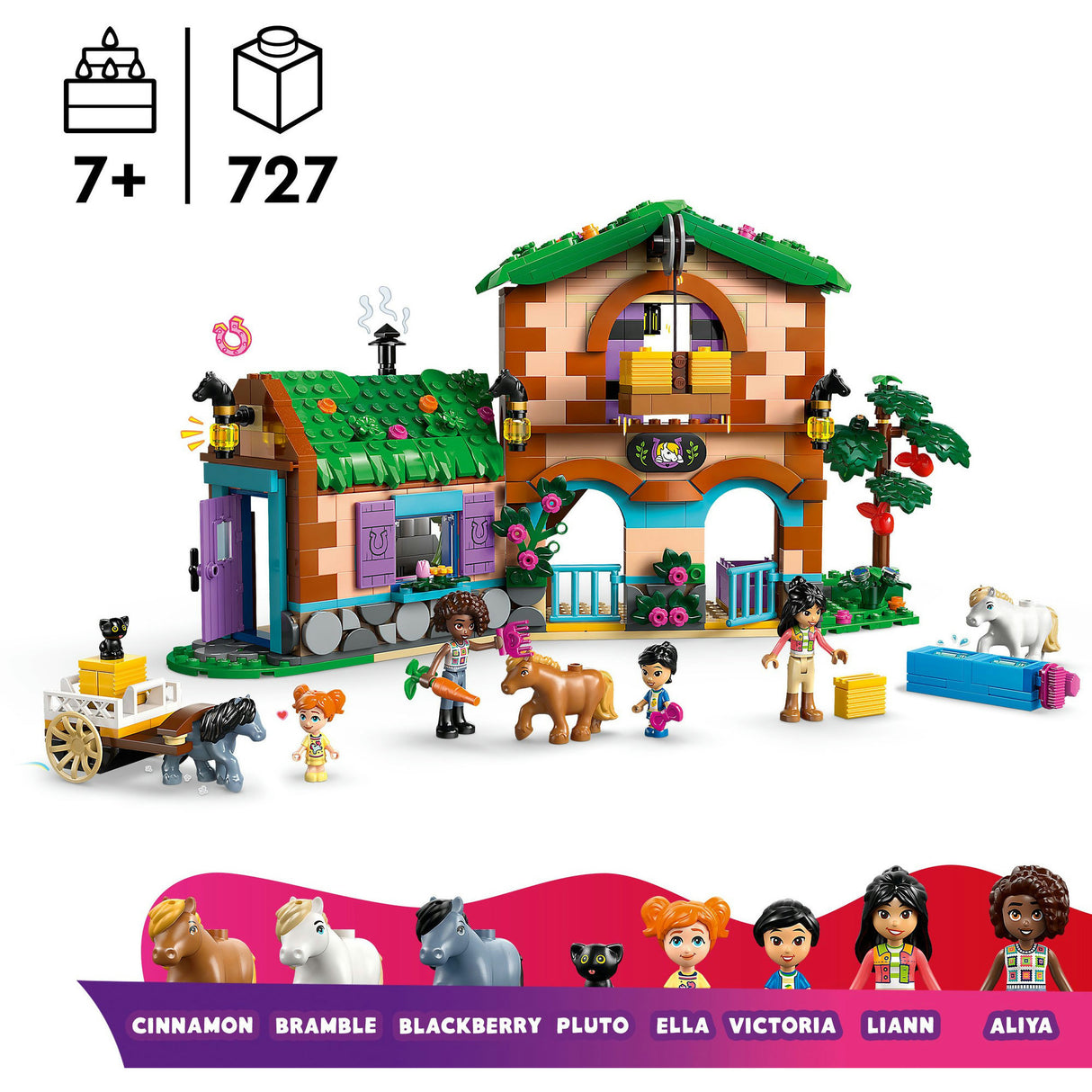 Lego Friends 42654 ferme et écurie de poneys