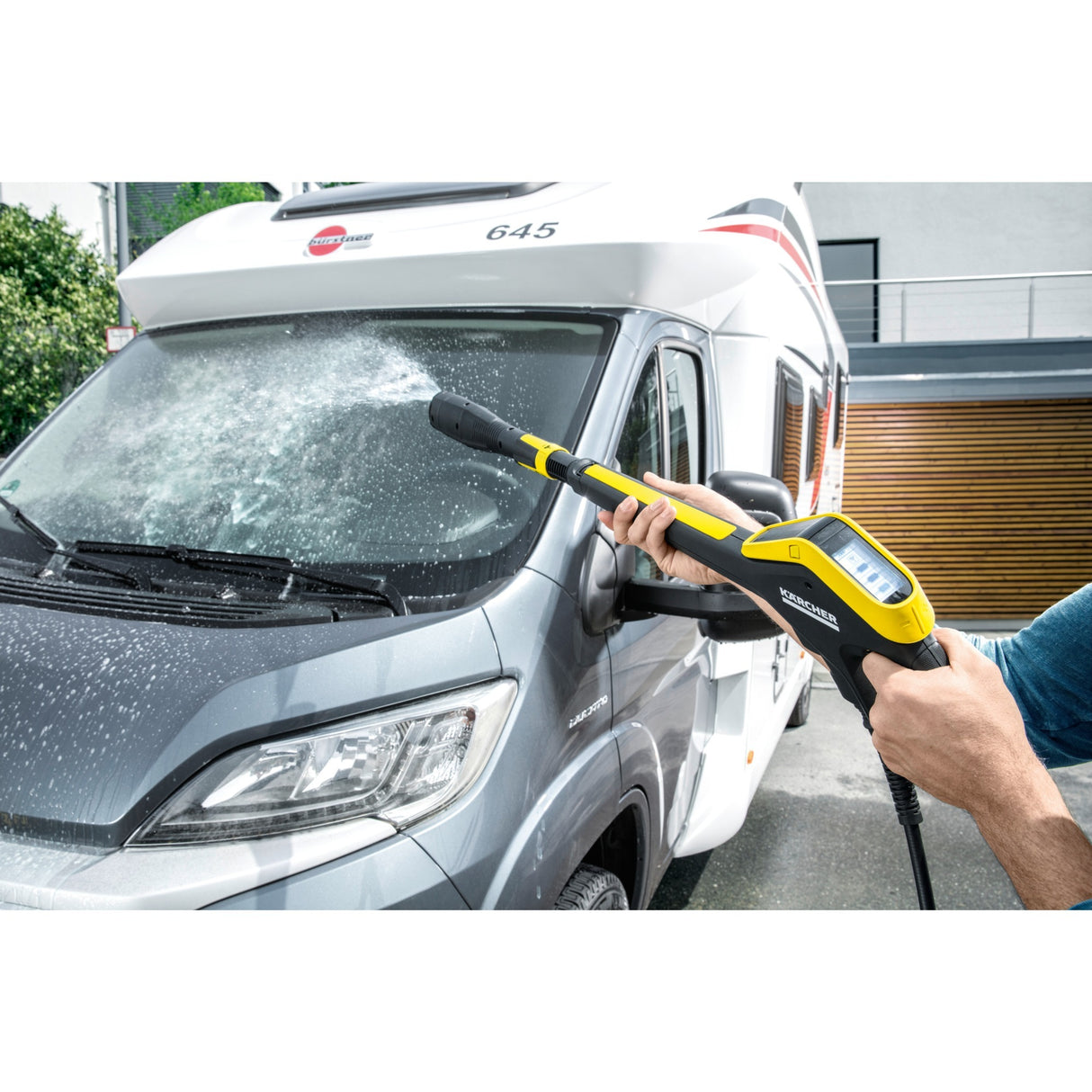 Kärcher k 4 premium power control nettoyeur haute pression domestique (jaune noir, 1.324-133.0)