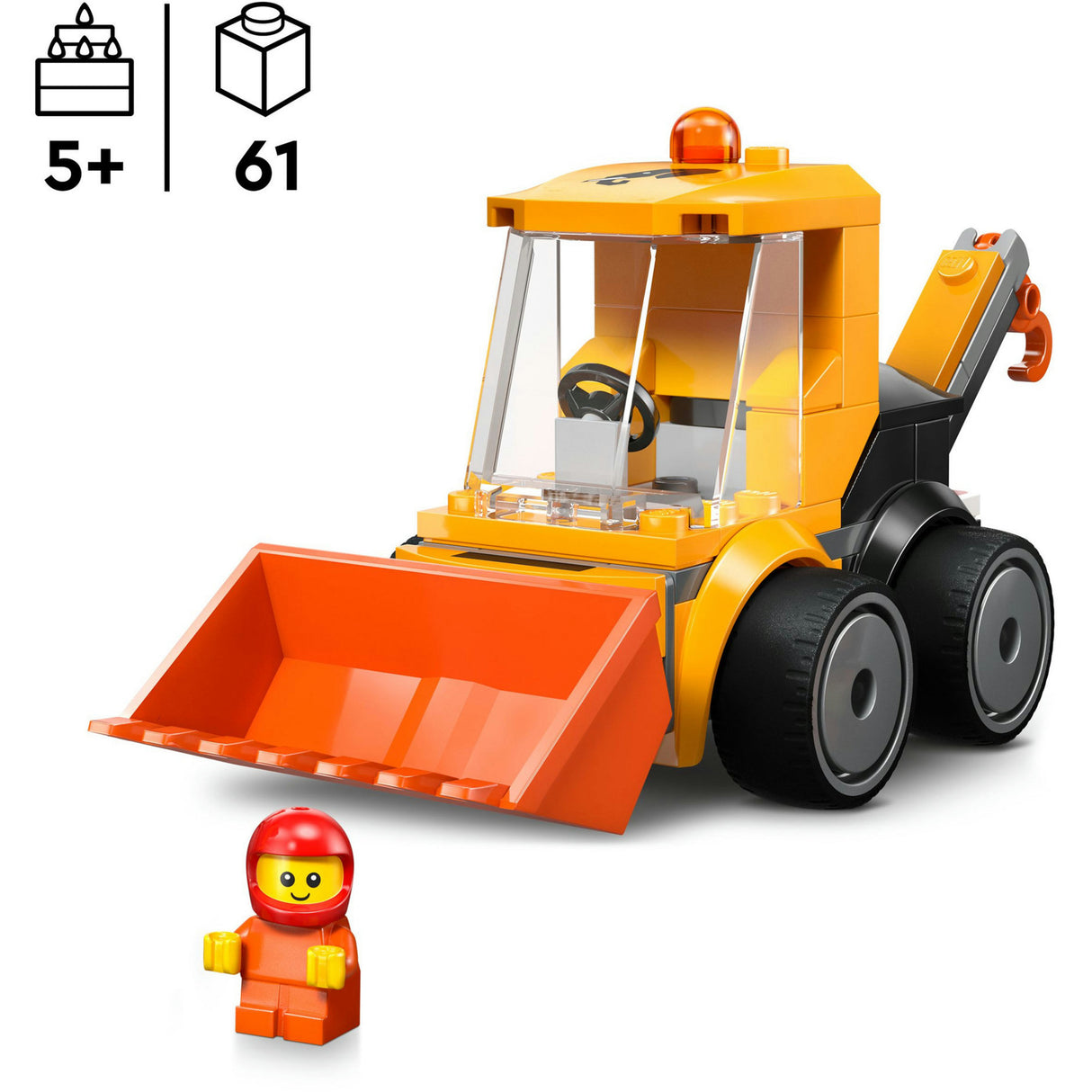 Lego city brique monte 60483 véhicules chargeur de construction | 2 pièces