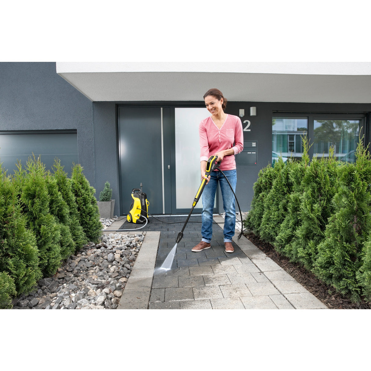 Kärcher k 4 premium power control nettoyeur haute pression domestique (jaune noir, 1.324-133.0)