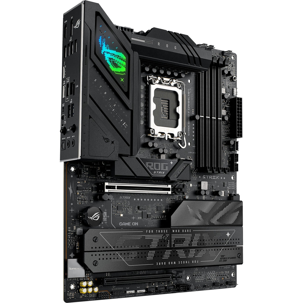 Carte mère Asus ROG Strix B860-F Gaming WiFi Socket 1851 (RAID, 2,5 Go-LAN, WiFi 7, BT, Son, ATX)