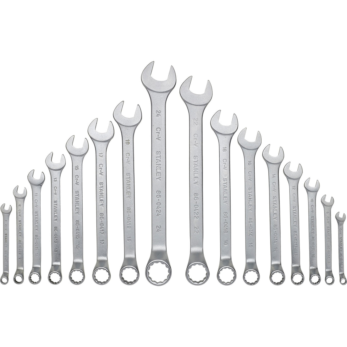 Outils à main Stanley Jeu de clés mixtes à transmodule Stanley 16 pièces - stmt1-74178 - stmt1-74178