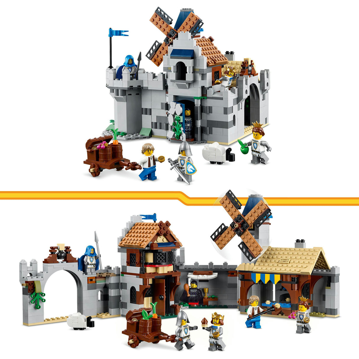 Lego Creator 31168 Château médiéval avec chevaliers à cheval