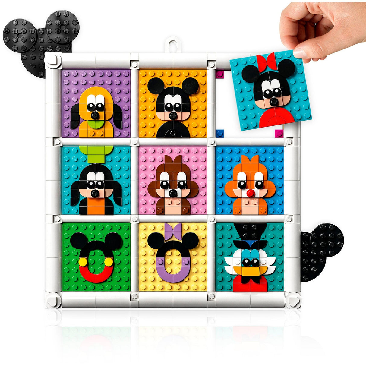 Lego Disney - 100 ans de figurines d'animation Disney, jouets de construction (43221)