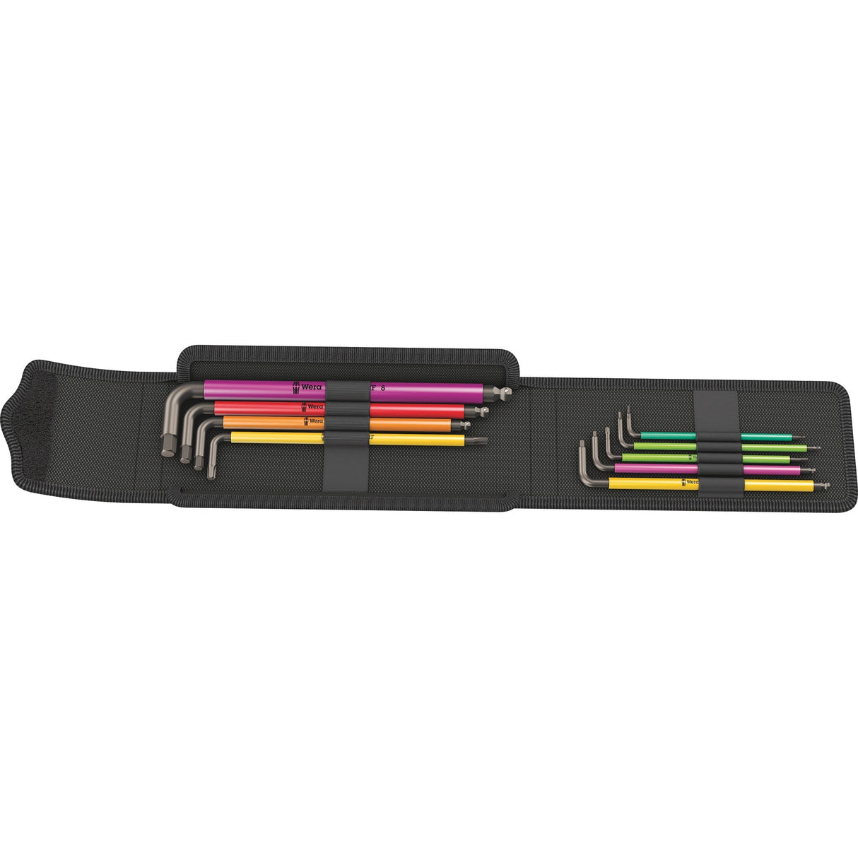 Wera jeu de vélo 4 tournevis (noir, 9 pièces)