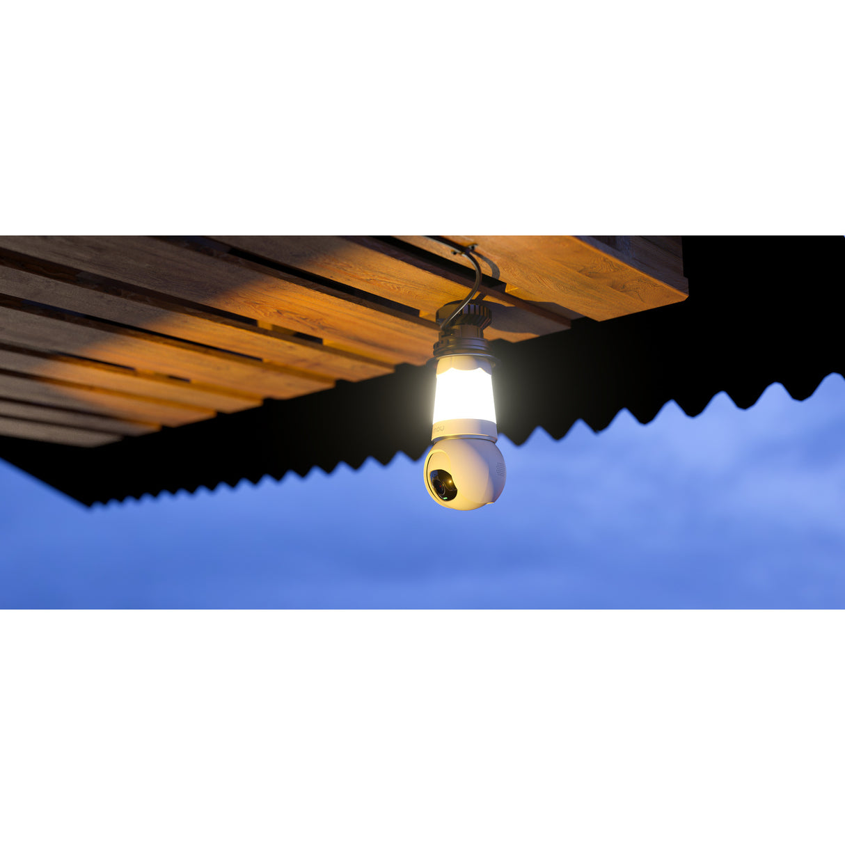 Caméra de sécurité Imou bulb cam 2k (blanc, raccord à vis universel e26 e27)