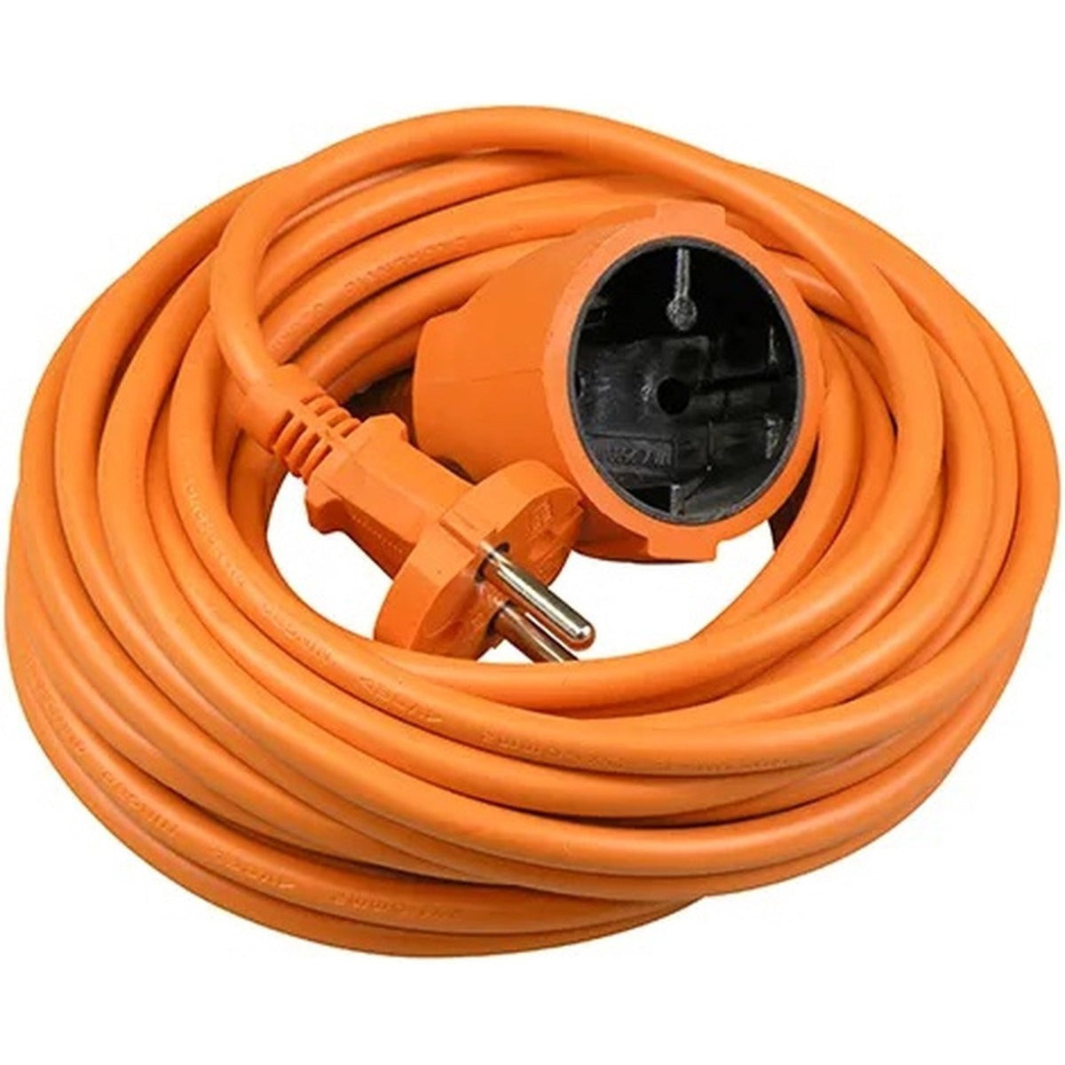 Rallonge 10m non mise à la terre orange