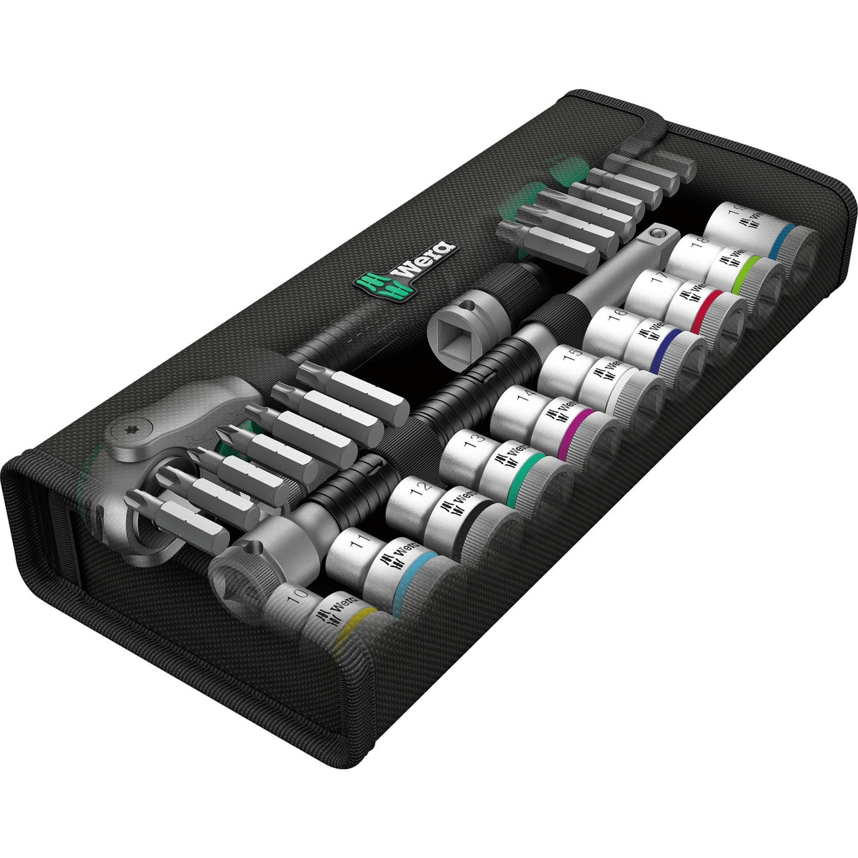 WERA 8100 SC 6 Zyklop Speed Rattels Set, 1 2 Drive