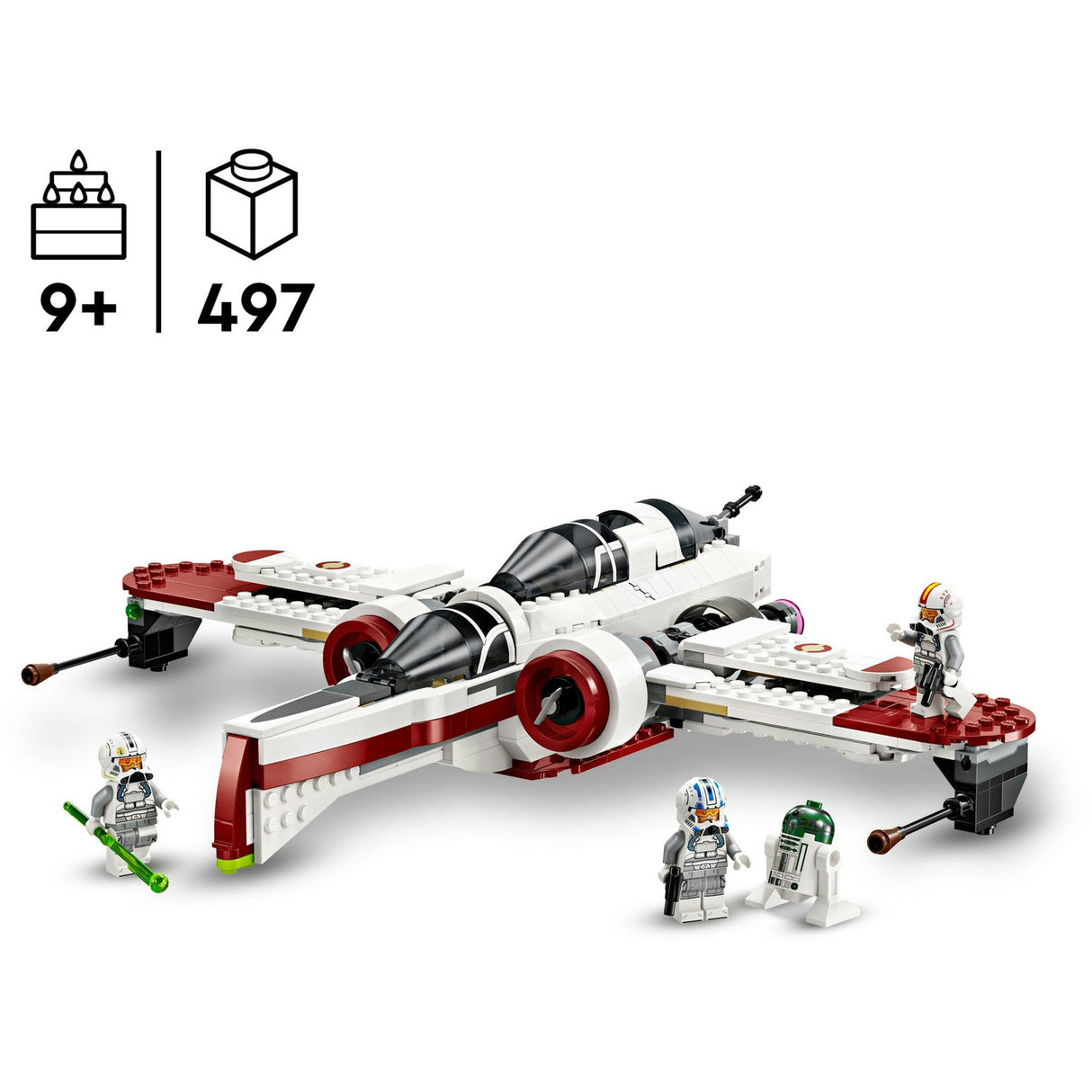 Lego star wars 75402 chasseur arc-170