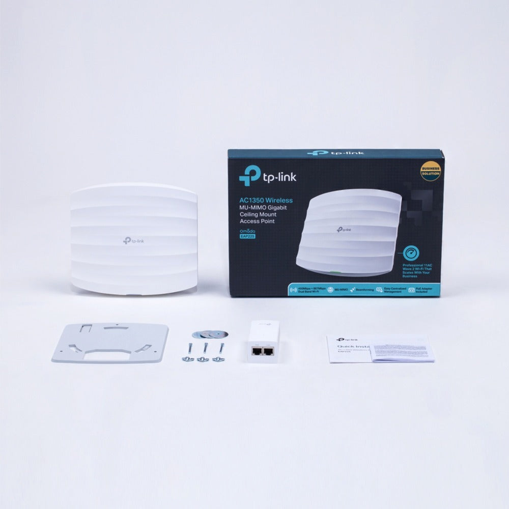 Point d'accès Tp-link omada eap225 (blanc)