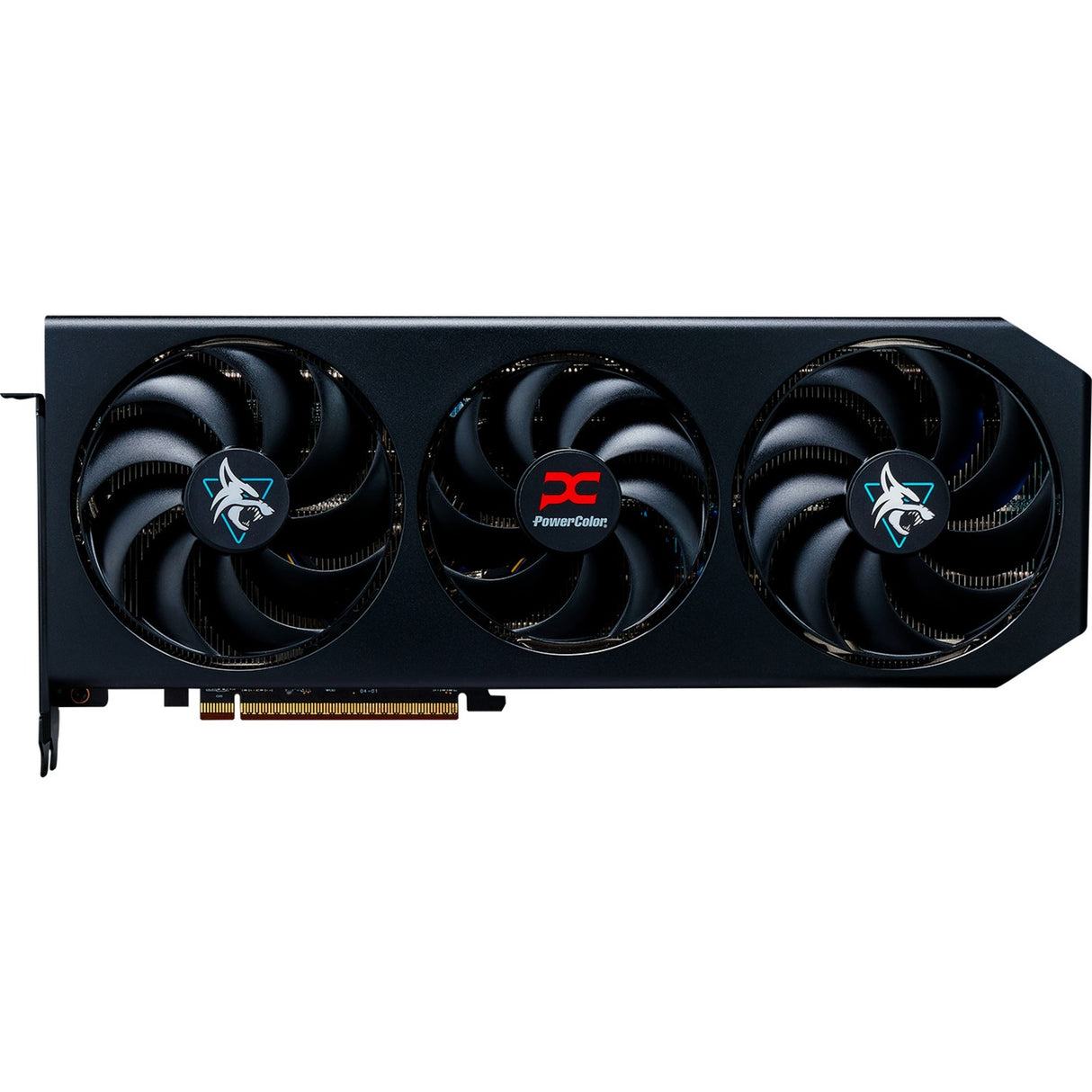 Carte graphique Powercolor Radeon RX 9070 XT Hellhound 16 Go OC (noir, RDNA4, GDDR6, 3x display port, 1x HDMI)