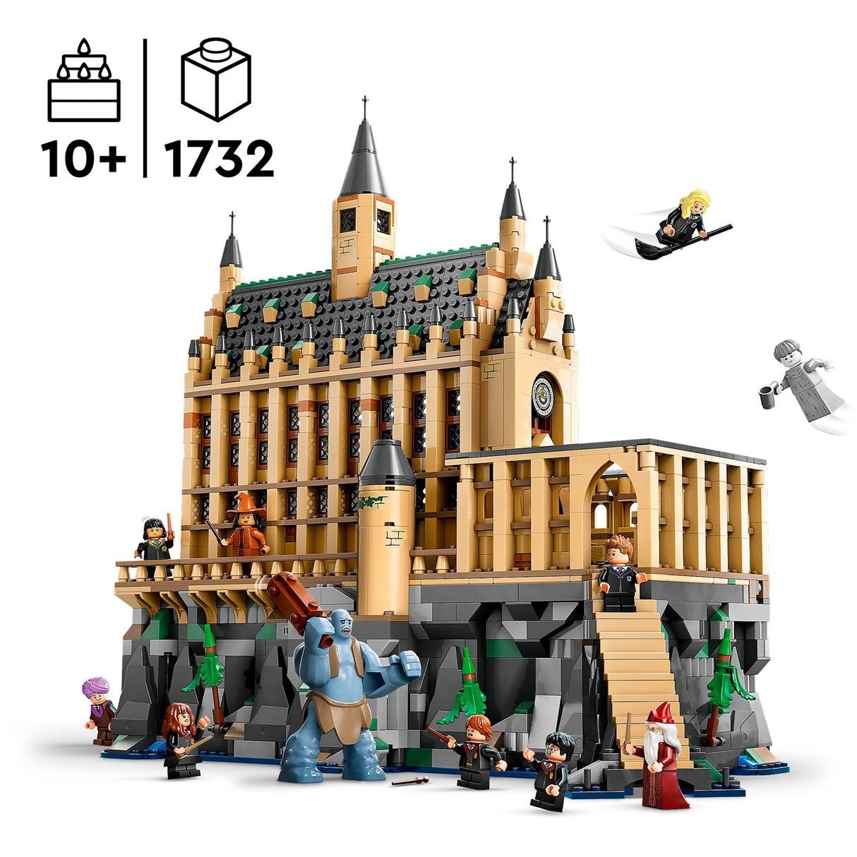 Lego 76435 Harry Potter Château de Poudlard la grande salle