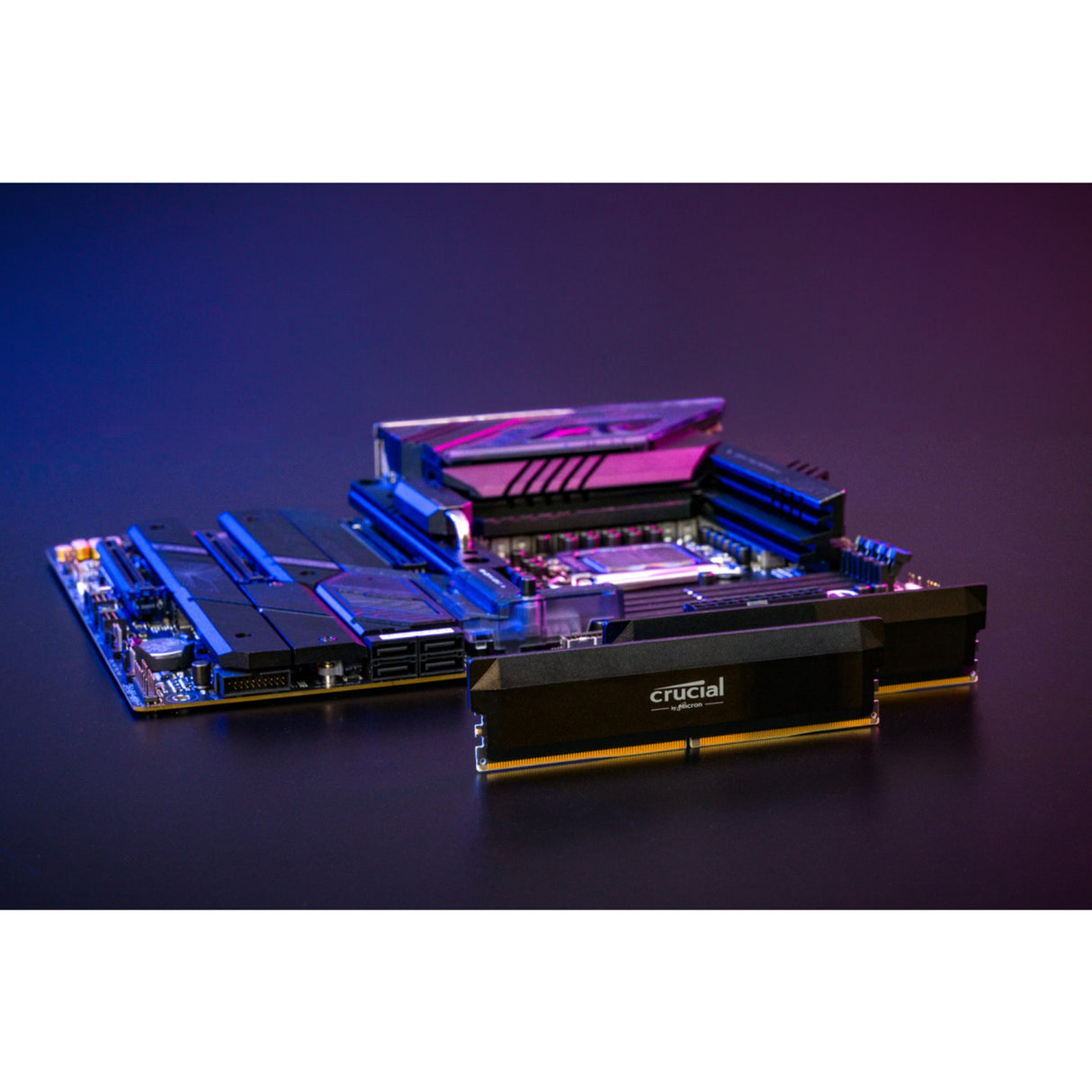 Crucial 64 Go DDR5-6000 (2x 32 Go) RAM double kit (noir, CP2K32G60C40U5B, Pro OC, XMP 3.0, Expo)