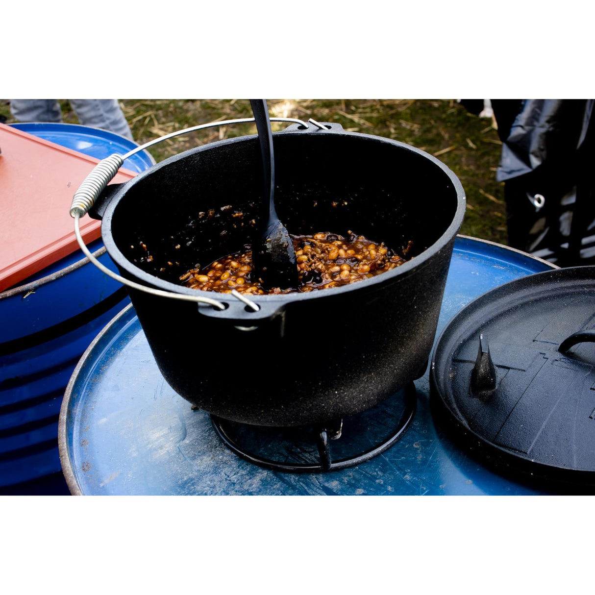 The Windmill Dutch Oven Poêle de cuisson 9 qt (noir, ø 31,5 cm | 8,5 litres)