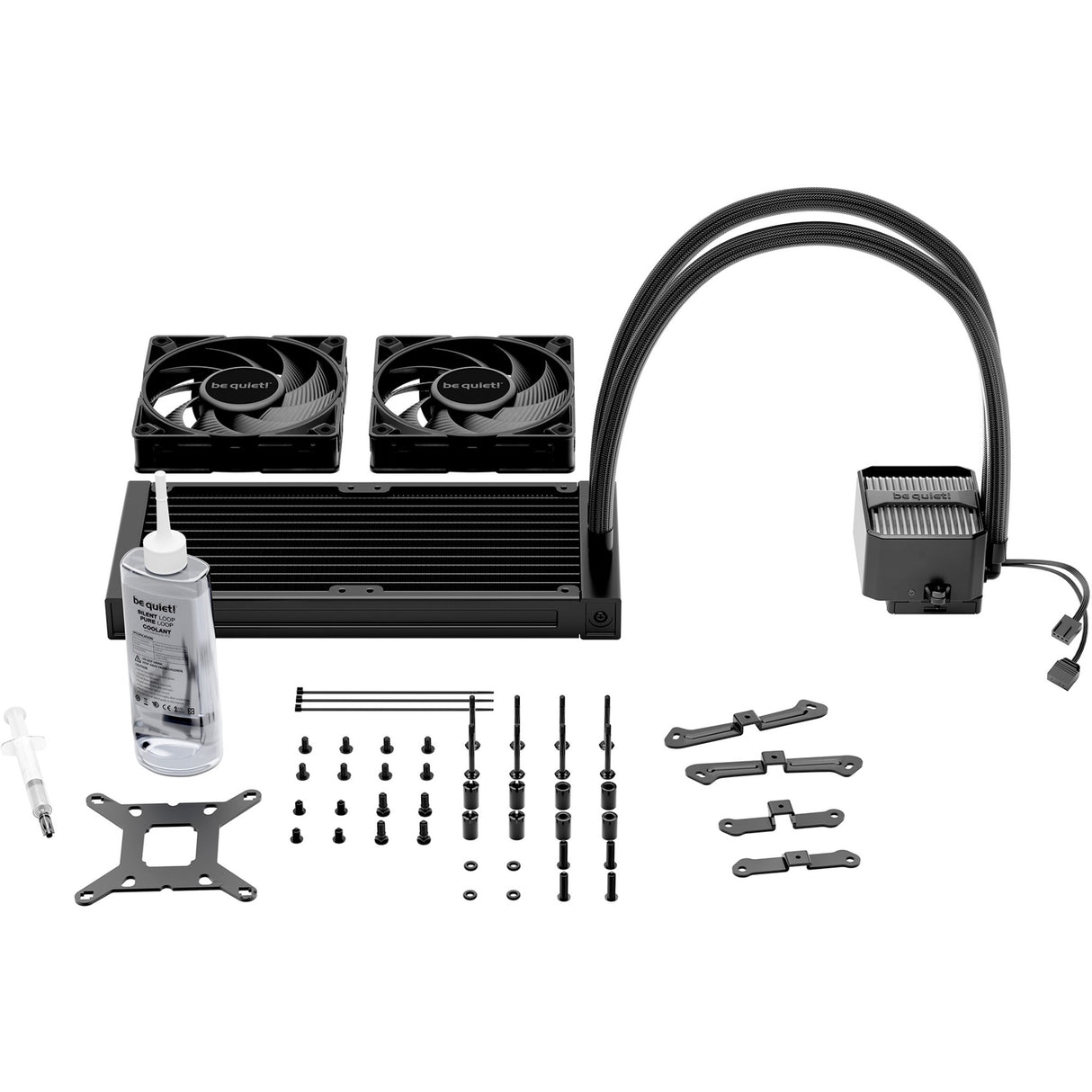 Soyez silencieux! Silent Loop 3 240 refroidissement par eau (noir, PWM 4 broches)