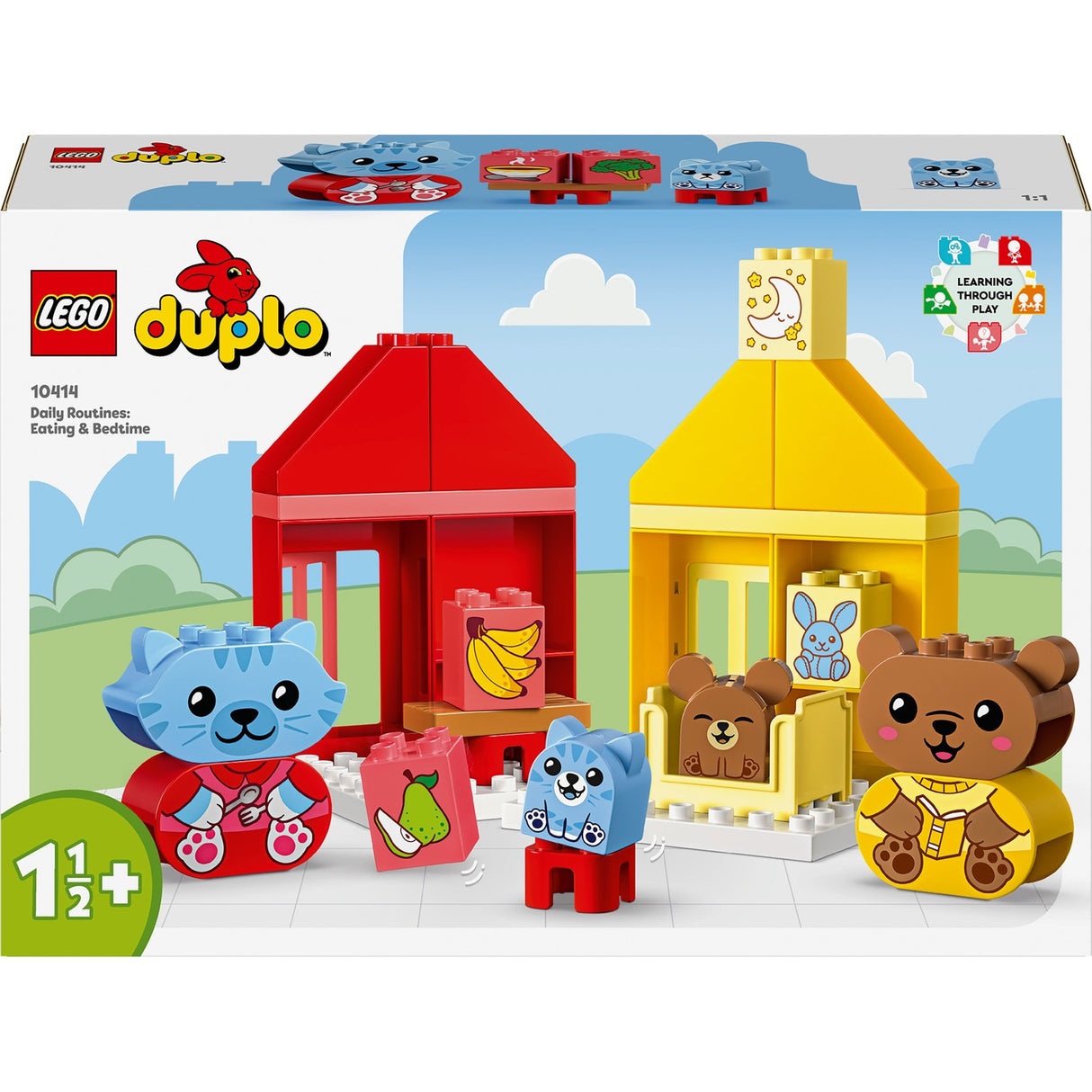 Lego duplo - habitudes quotidiennes - jouets de construction pour manger et dormir (10414)