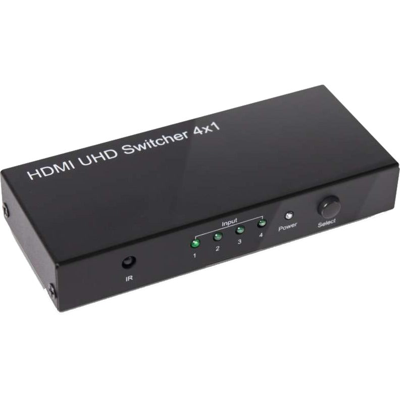 Adaptateur Club 3D HDMI 2.0 UHD Switchbox 4 ports (noir, CSV-1370)