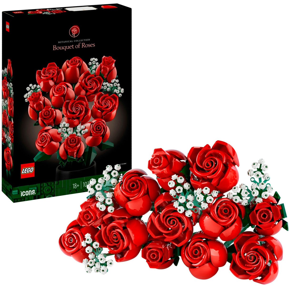 Icônes LEGO LEGO 10328 Bouquet de rose