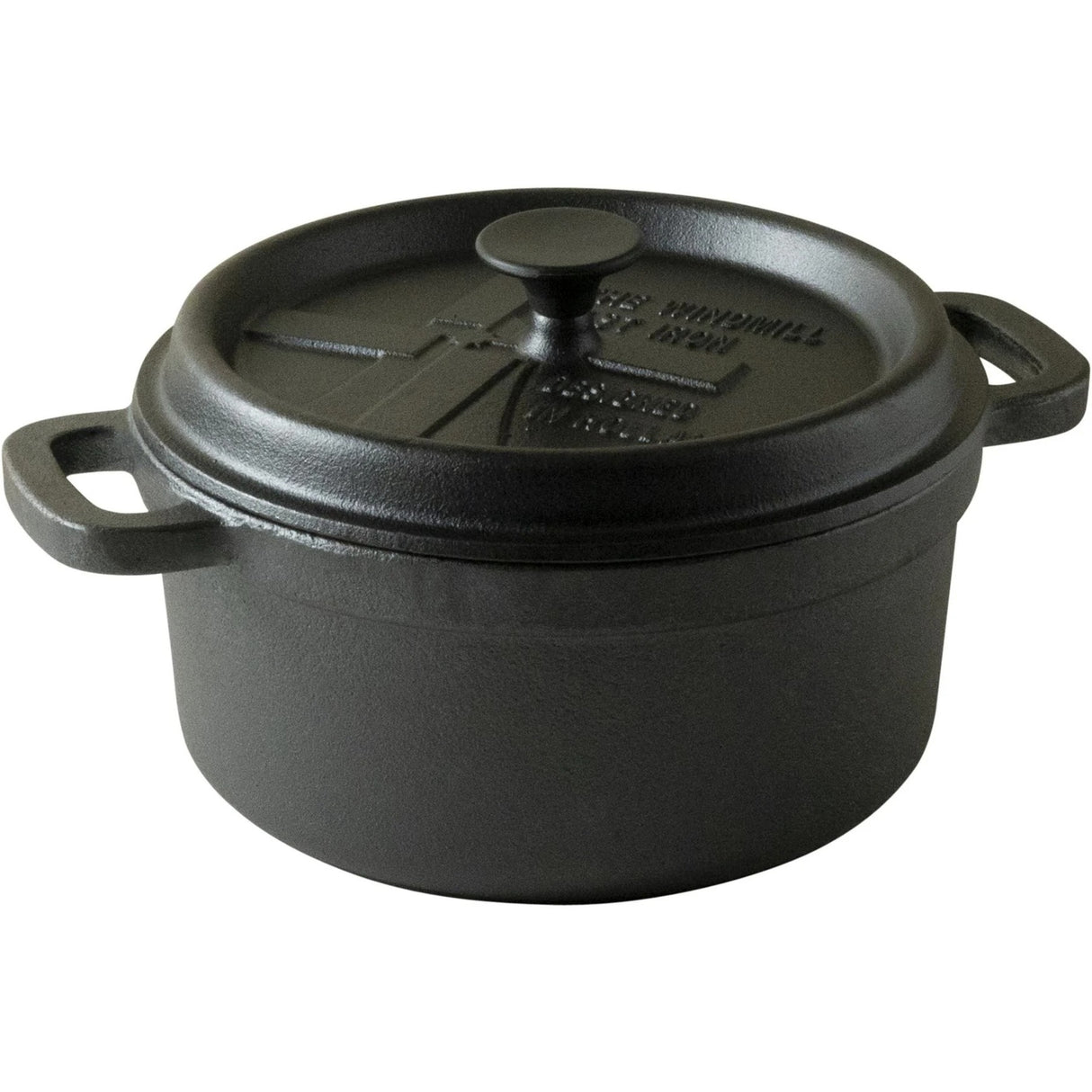 La poêle de cuisson du kit de démarrage du moulin à vent (noir)