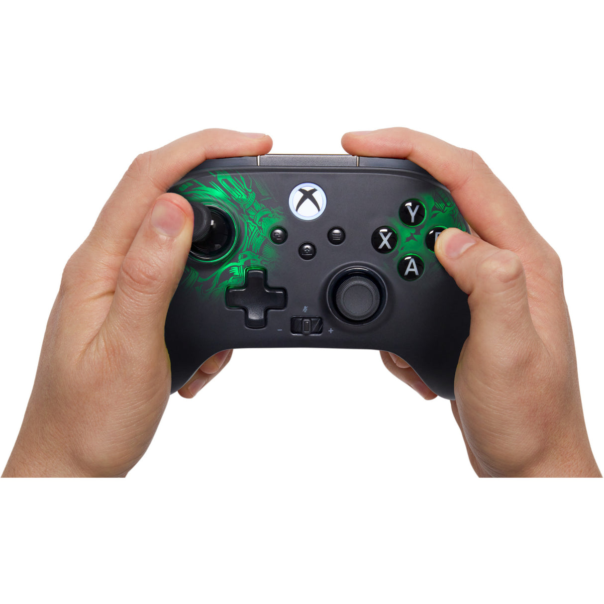 Manette sans fil Powera Fusion Pro pour Xbox Series X|S avec Lumectra (noir, RVB, Xbox Series X|S, Xbox One, PC)