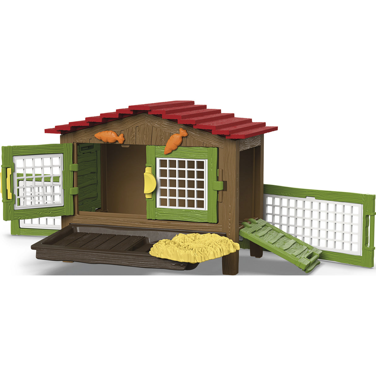 Clapier à lapin Schleich Farm World 42728