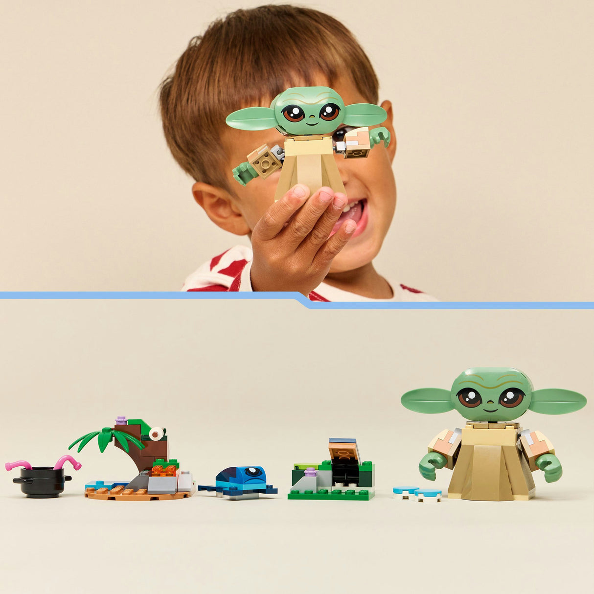 Lego star wars tm 75443 La maison de Grogu | 2 pièces