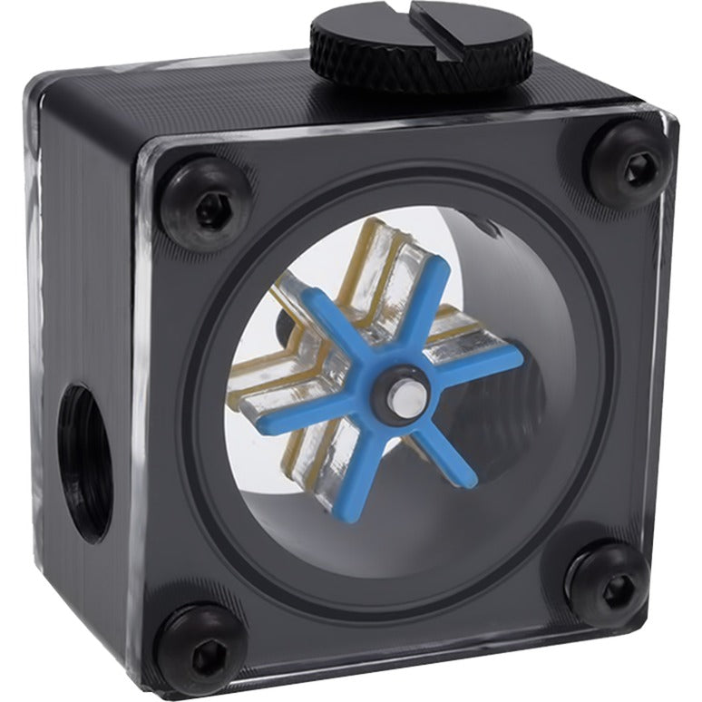 Indicateur de débit Alphacool eisflügel g1 4 débitmètre carré (noir)