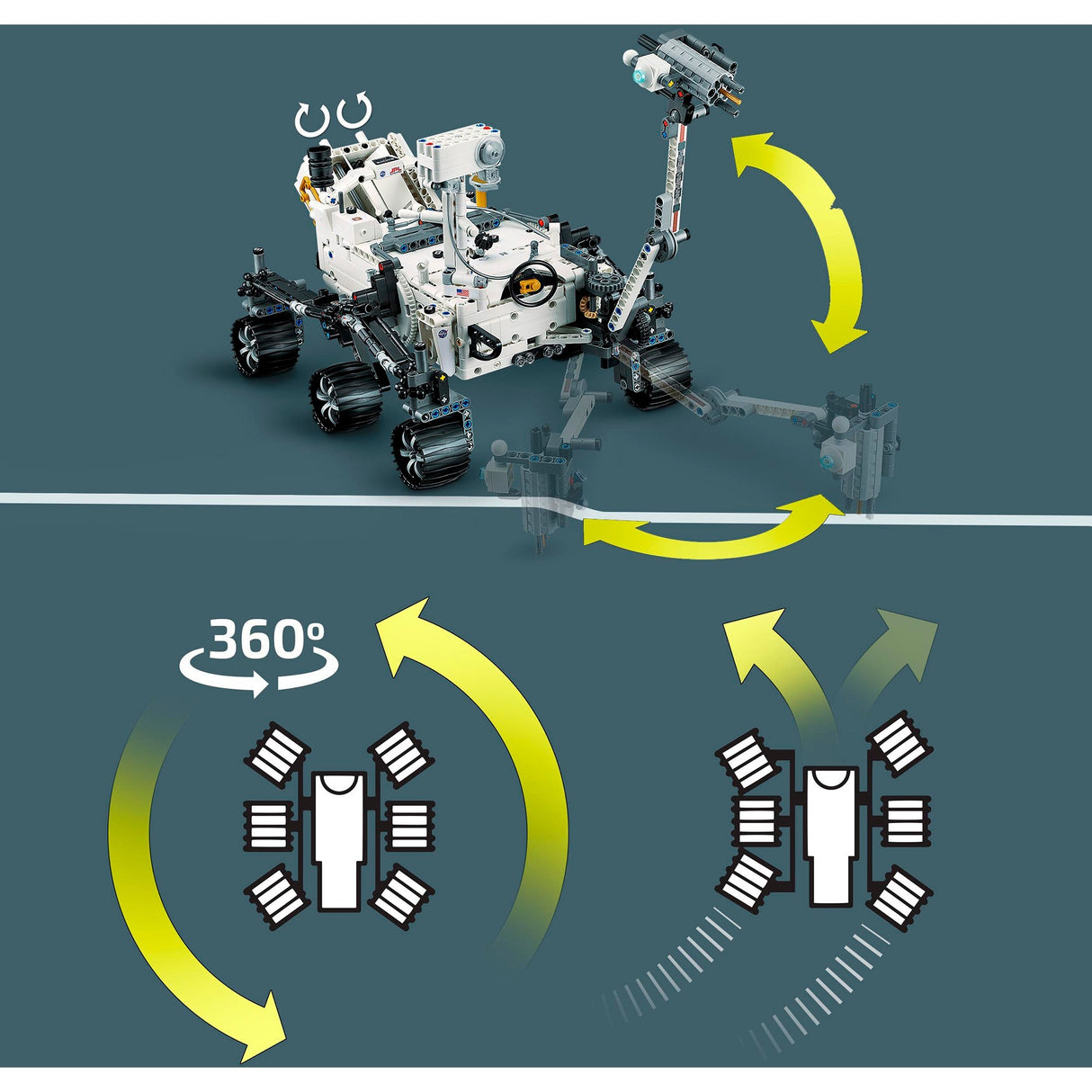 Lego Technic 42158 NASA Mars Rover Persévérance