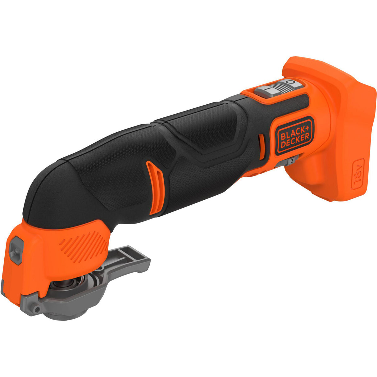Tournevis Black+decker 18v + pack multi-outils oscillant 18v (noir orange)