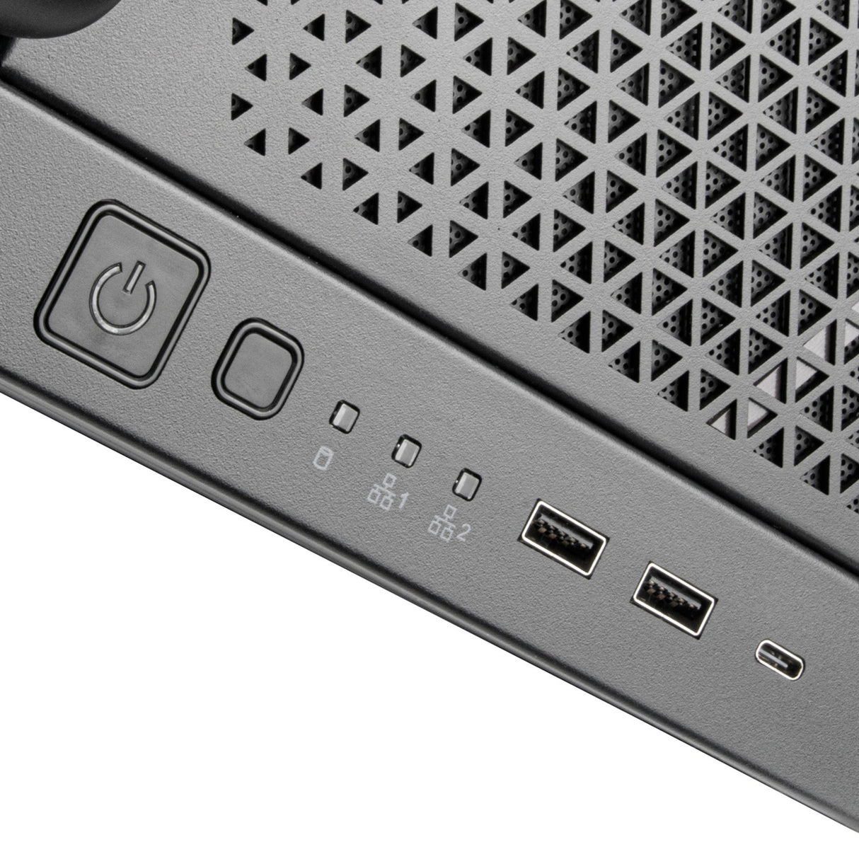 Boîtier rack Silverstone RM51 (noir | 5h | 2x USB-A | 1x USB-C)