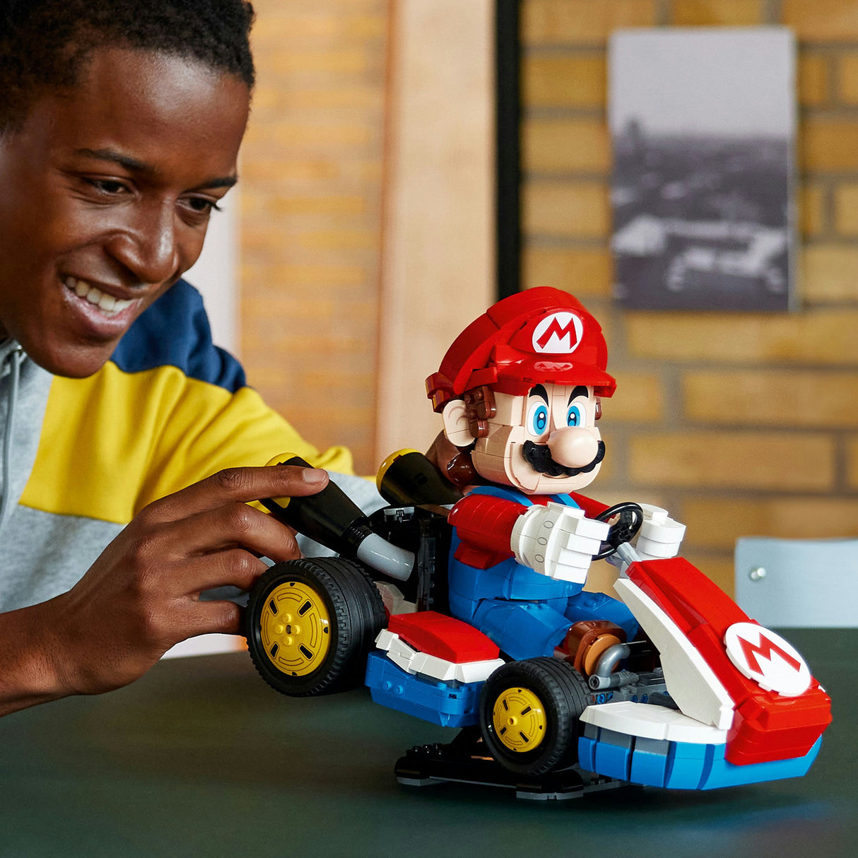 Lego super mario 72037 mario kart mario et kart standard