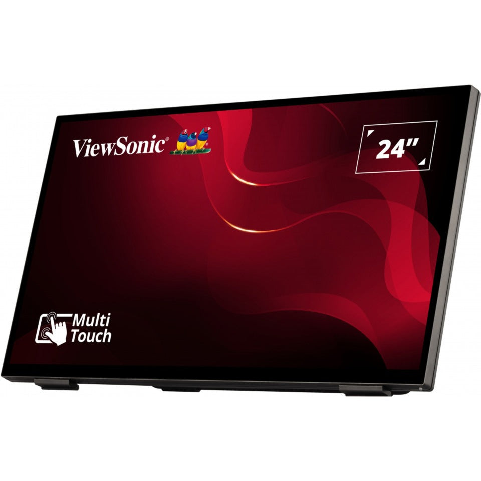 Moniteur tactile sans cadre Viewsonic avec PCAP 24 10 points (noir, HDMI, DisplayPort, VGA)