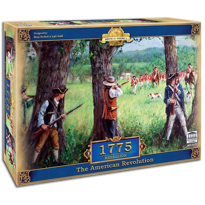 Réseau de joueurs européens 1775 Rebellion : jeu de société de la révolution américaine (anglais, 2 à 4 joueurs, 60 à 240 minutes, à partir de 14 ans)
