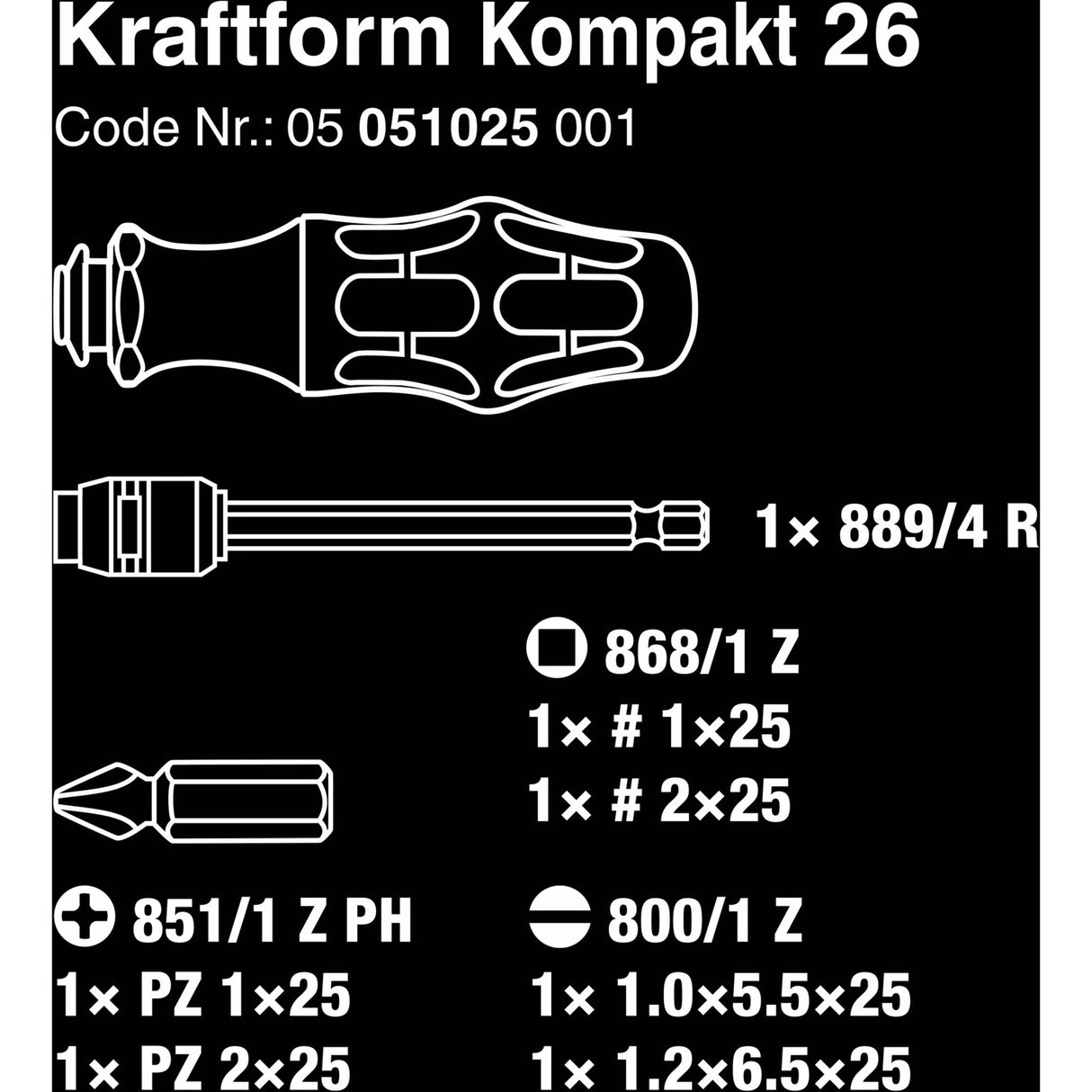 WAA Kraftform Kompakt 26 avec pic, 7-Palace