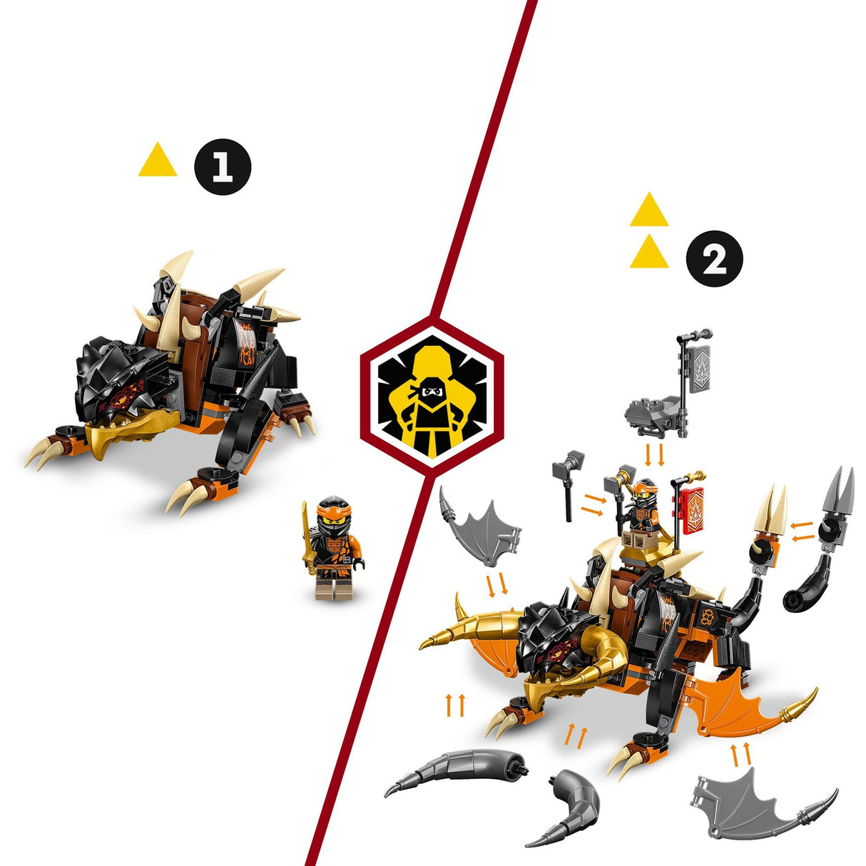 LEGO LEGO NINJAGO 71782 COLES ELLE EVO