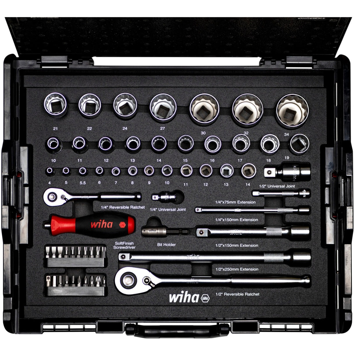 Wiha DOPS Key Bitset 1 4 et 1 2